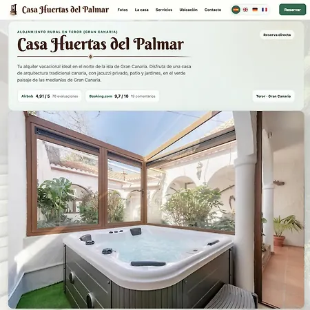 Casa Huertas Del Palmar Landhaus